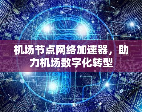 机场节点网络加速器,助力机场数字化转型 机场节点网络加速器,助力机场数字化转型