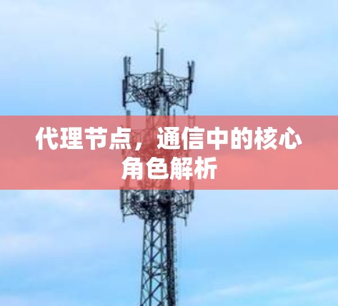 代理节点,通信中的核心角色解析 代理节点,通信中的核心角色解析