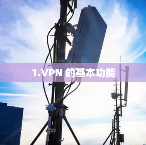 1.VPN 的基本功能