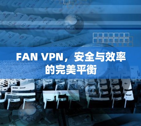 FAN VPN，安全与效率的完美平衡
