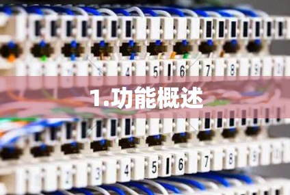 1.功能概述