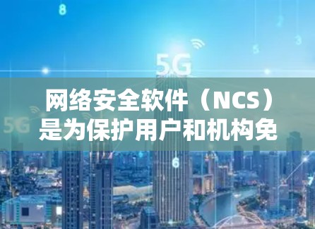 网络安全软件（NCS）是为保护用户和机构免受网络攻击而开发的软件，旨在提供全面的安全防护。以下是网络安全软件的详细介绍