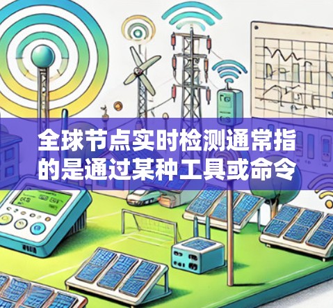全球节点实时检测通常指的是通过某种工具或命令实时监控和检测网络节点（如服务器、路由器、交换机等）的状态。以下是一些可能的解决方案和命令
