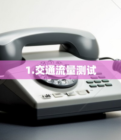 1.交通流量测试