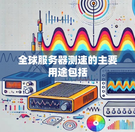 全球服务器测速的主要用途包括