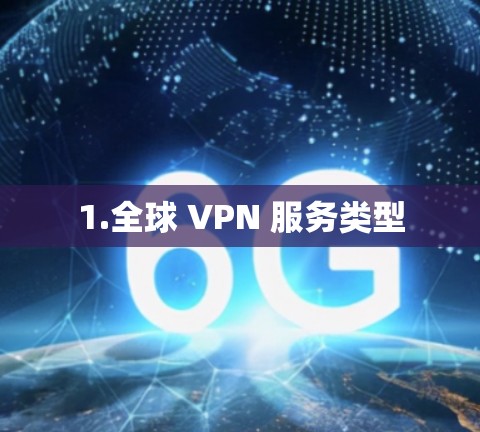 1.全球 VPN 服务类型