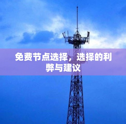 免费节点选择，选择的利弊与建议