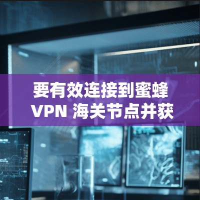 要有效连接到蜜蜂 VPN 海关节点并获得高速速度,可以按照以下步骤进行 要有效连接到蜜蜂 VPN 海关节点并获得高速速度,可以按照以下步骤进行