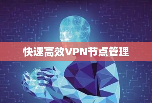 快速高效VPN节点管理