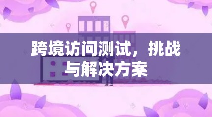 跨境访问测试，挑战与解决方案