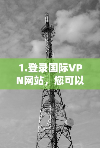 1.登录国际VPN网站，您可以通过以下方式访问国际性的VPN服务